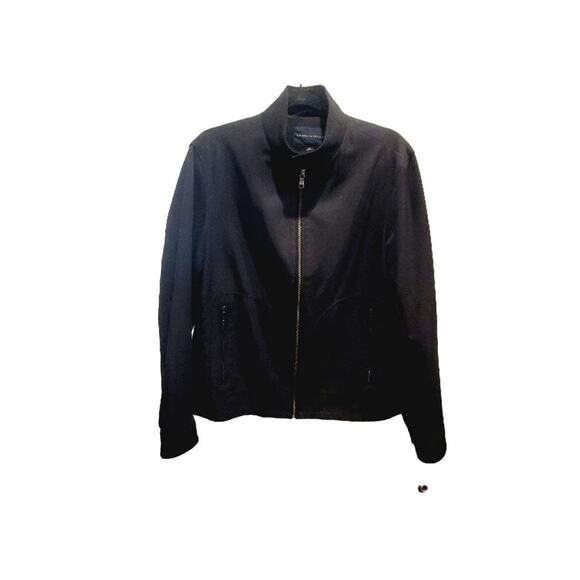 Banana Republic Men's Black Jacket Small Lightweight Outwear Minimalist Layer - Picture 6 of 12